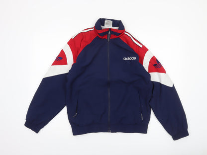 Boys UK Size 14 Years adidas Blue Track Jacket