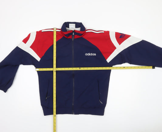 Boys UK Size 14 Years adidas Blue Track Jacket