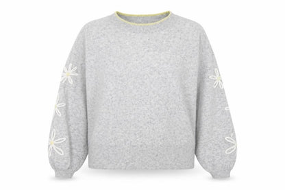 Womens UK Size 14 Oliver Bonas Grey Pullover Jumper