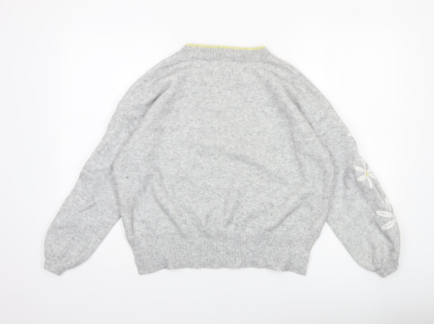 Womens UK Size 14 Oliver Bonas Grey Pullover Jumper