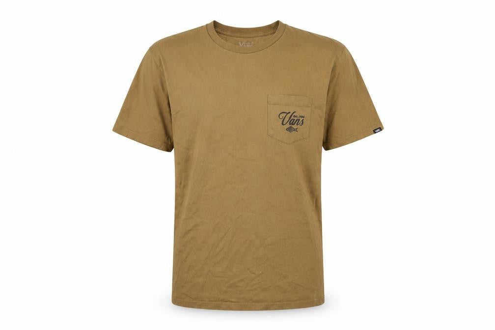 Mens UK Size M VANS Brown  T-Shirt