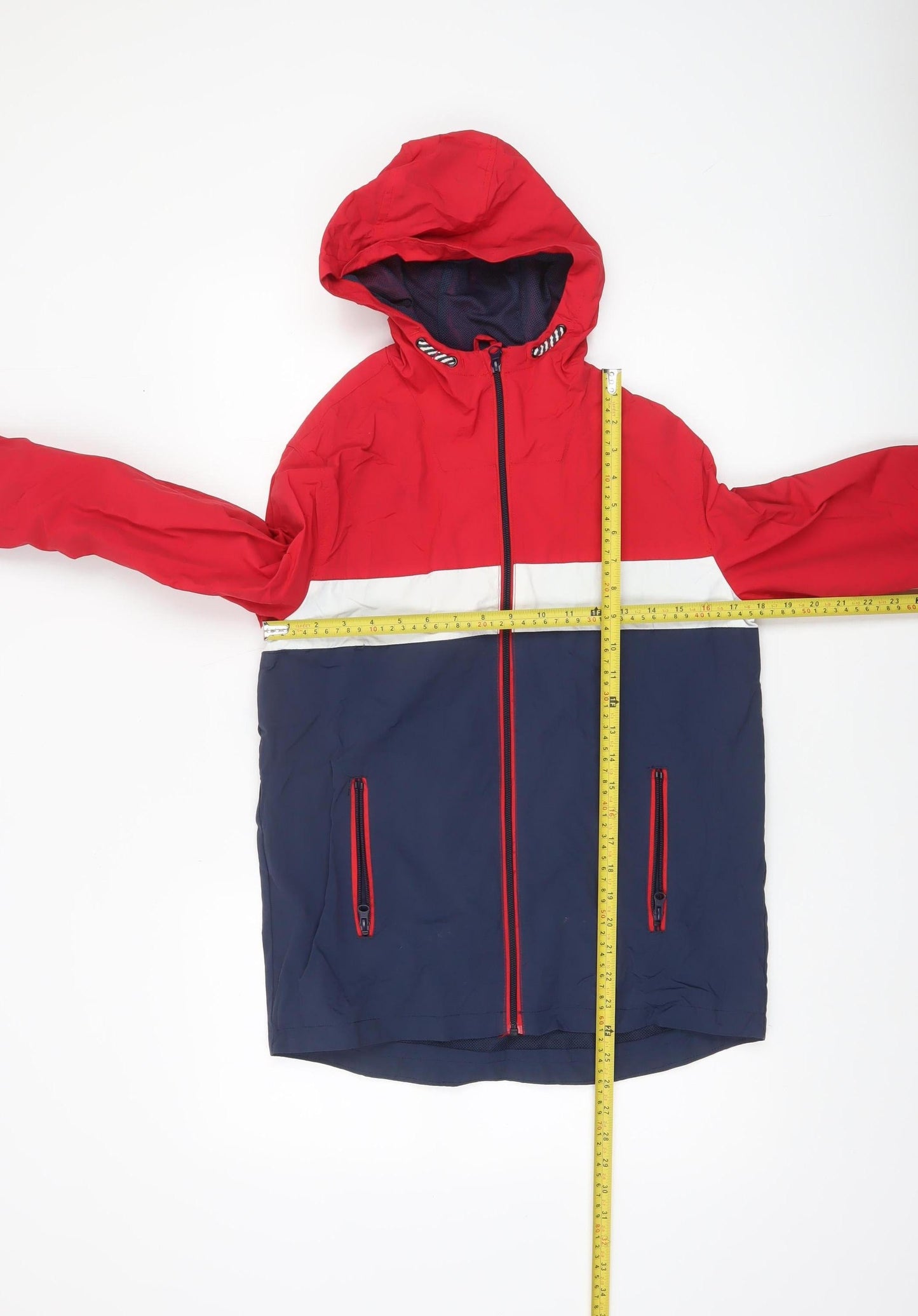 Mens UK Size 34 St. Bernard for Dunnes Stores Multicoloured Windbreaker Coat