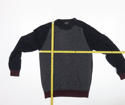 Mens UK Size M NEXT Blue Pullover Jumper