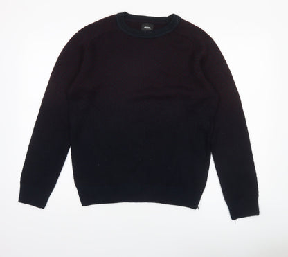 Mens UK Size M Burton Menswear London Black Pullover Jumper