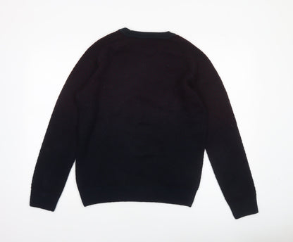 Mens UK Size M Burton Menswear London Black Pullover Jumper