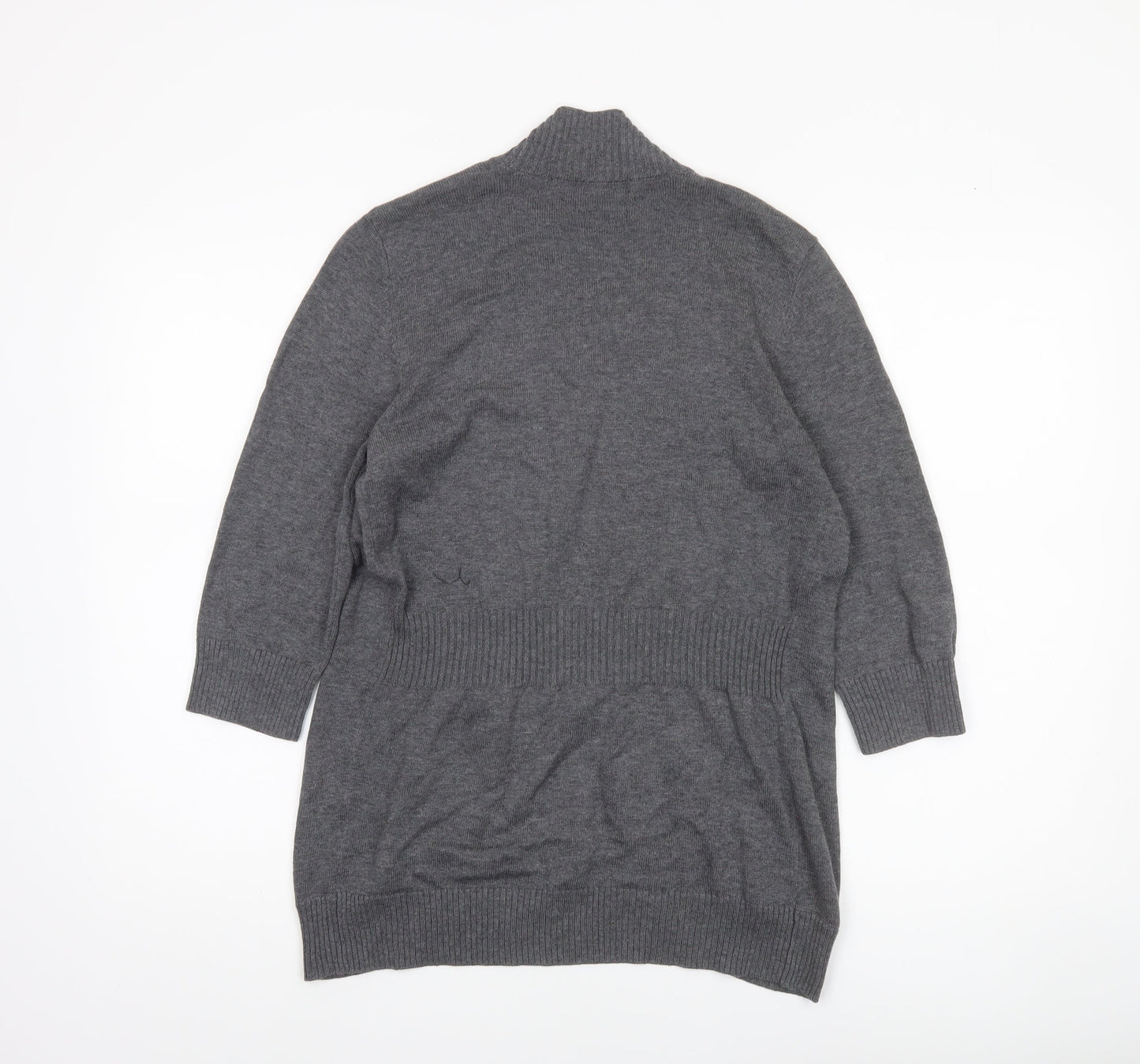 Womens UK Size M 8th & Madison Grey Cardigan Jumper