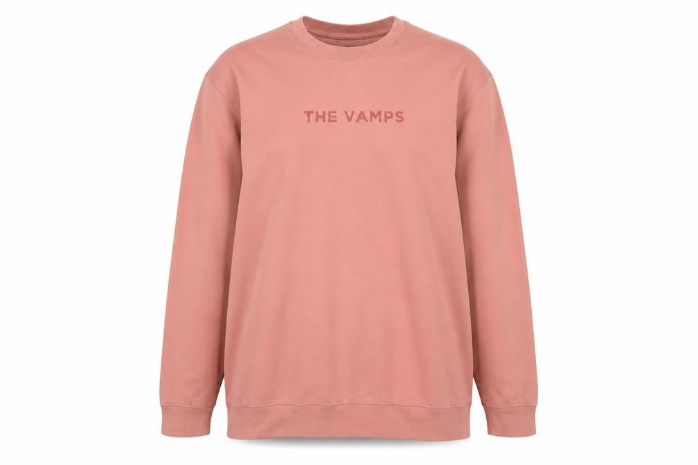 Womens UK Size 2XL Just Hoods Pink Pullover Sweatshirt