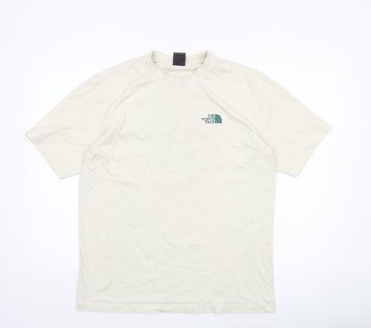 Mens UK Size S The North Face Ivory  T-Shirt