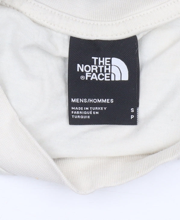 Mens UK Size S The North Face Ivory  T-Shirt