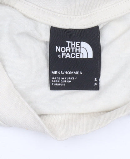 Mens UK Size S The North Face Ivory  T-Shirt