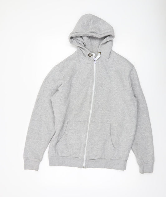Mens UK Size L R.W.C Regulation Issue Grey Full Zip Hoodie