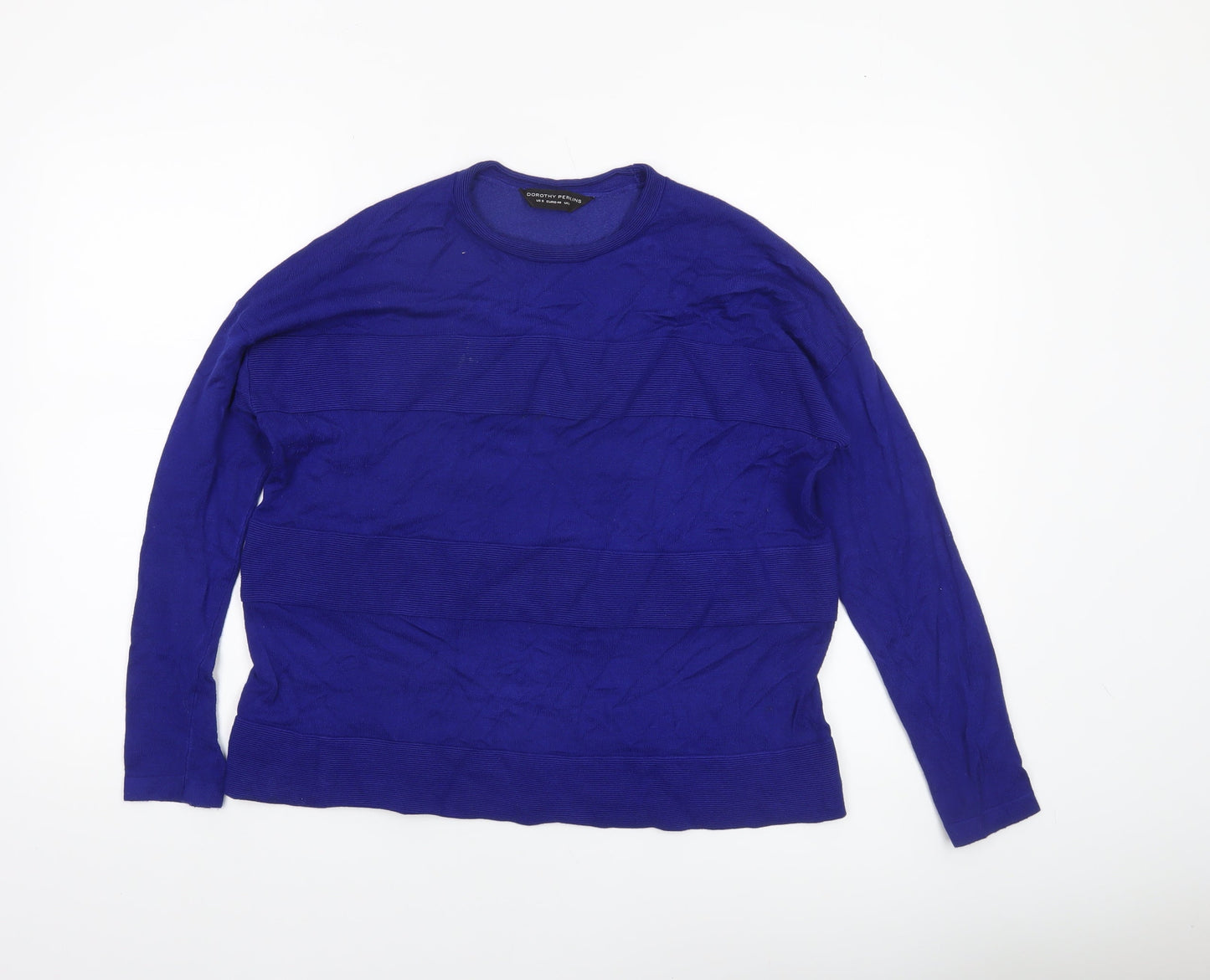 Womens UK Size 12 Dorothy Perkins Blue Pullover Jumper