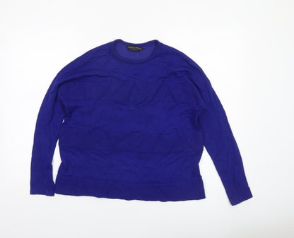Womens UK Size 12 Dorothy Perkins Blue Pullover Jumper