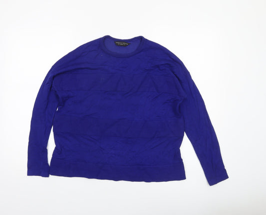 Womens UK Size 12 Dorothy Perkins Blue Pullover Jumper