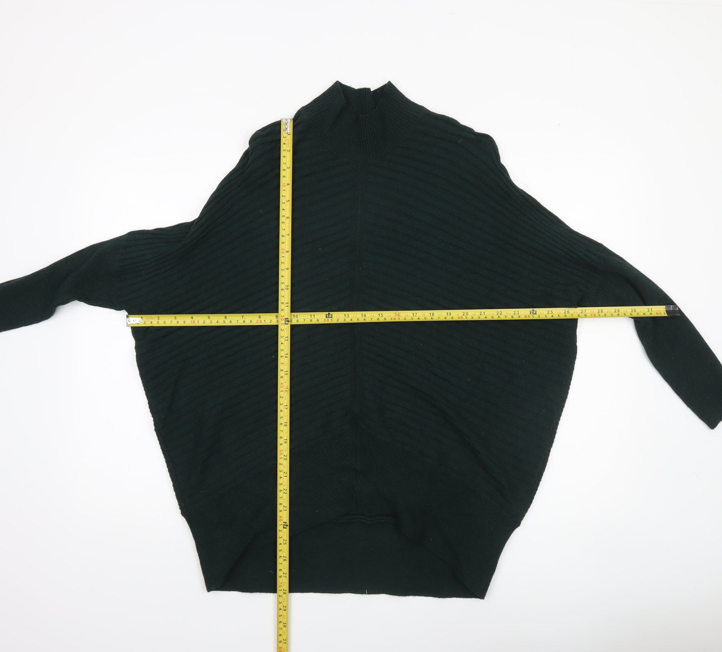 Womens UK Size S River Island Green Pullover Jumper