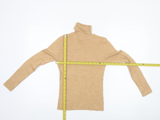 Womens UK Size S Primark Beige Pullover Jumper