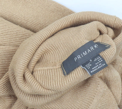 Womens UK Size S Primark Beige Pullover Jumper