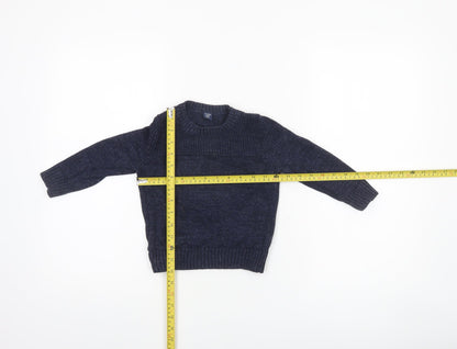 Boys UK Size 2 Years Gap Blue Pullover Jumper