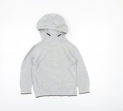 Boys UK Size 6 Years NEXT Grey Pullover Jumper