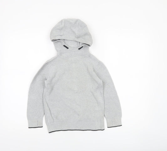 Boys UK Size 6 Years NEXT Grey Pullover Jumper