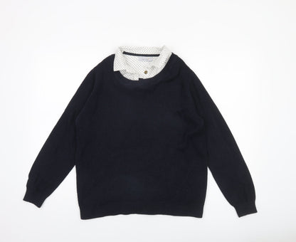 Womens UK Size 14 Marks and Spencer Black Pullover Jumper