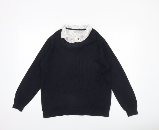 Womens UK Size 14 Marks and Spencer Black Pullover Jumper