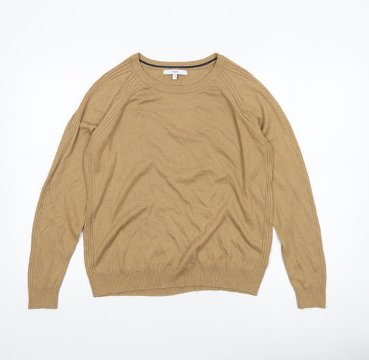 Womens UK Size 14 NEXT Beige Pullover Jumper