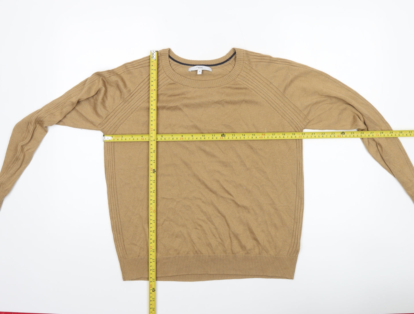 Womens UK Size 14 NEXT Beige Pullover Jumper
