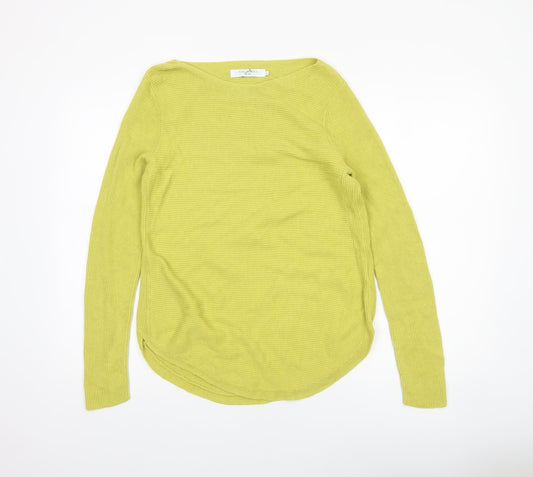 Womens UK Size 8 John Lewis Yellow Pullover Jumper