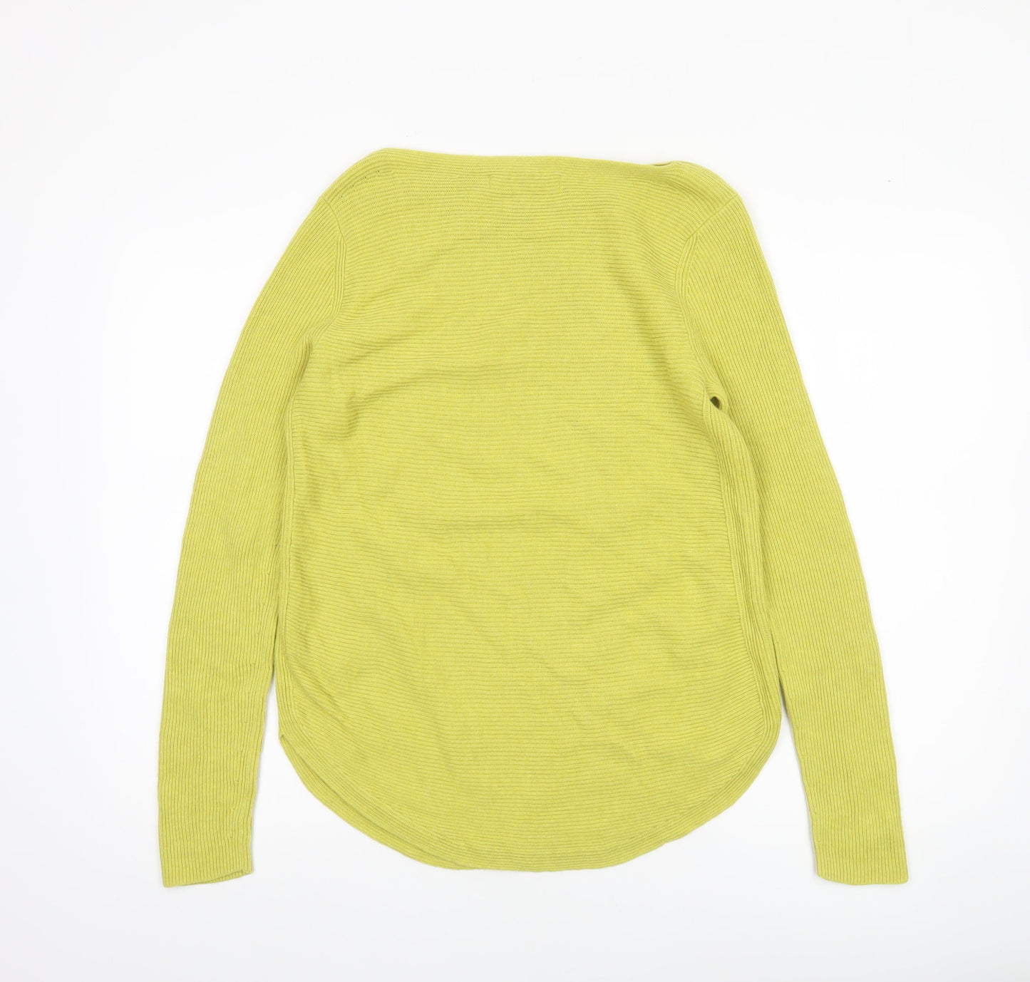 Womens UK Size 8 John Lewis Yellow Pullover Jumper