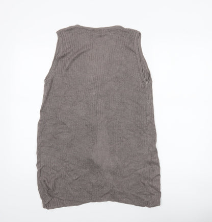 Womens UK Size S JO-Y-JO Grey Vest Jumper
