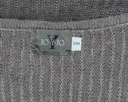 Womens UK Size S JO-Y-JO Grey Vest Jumper