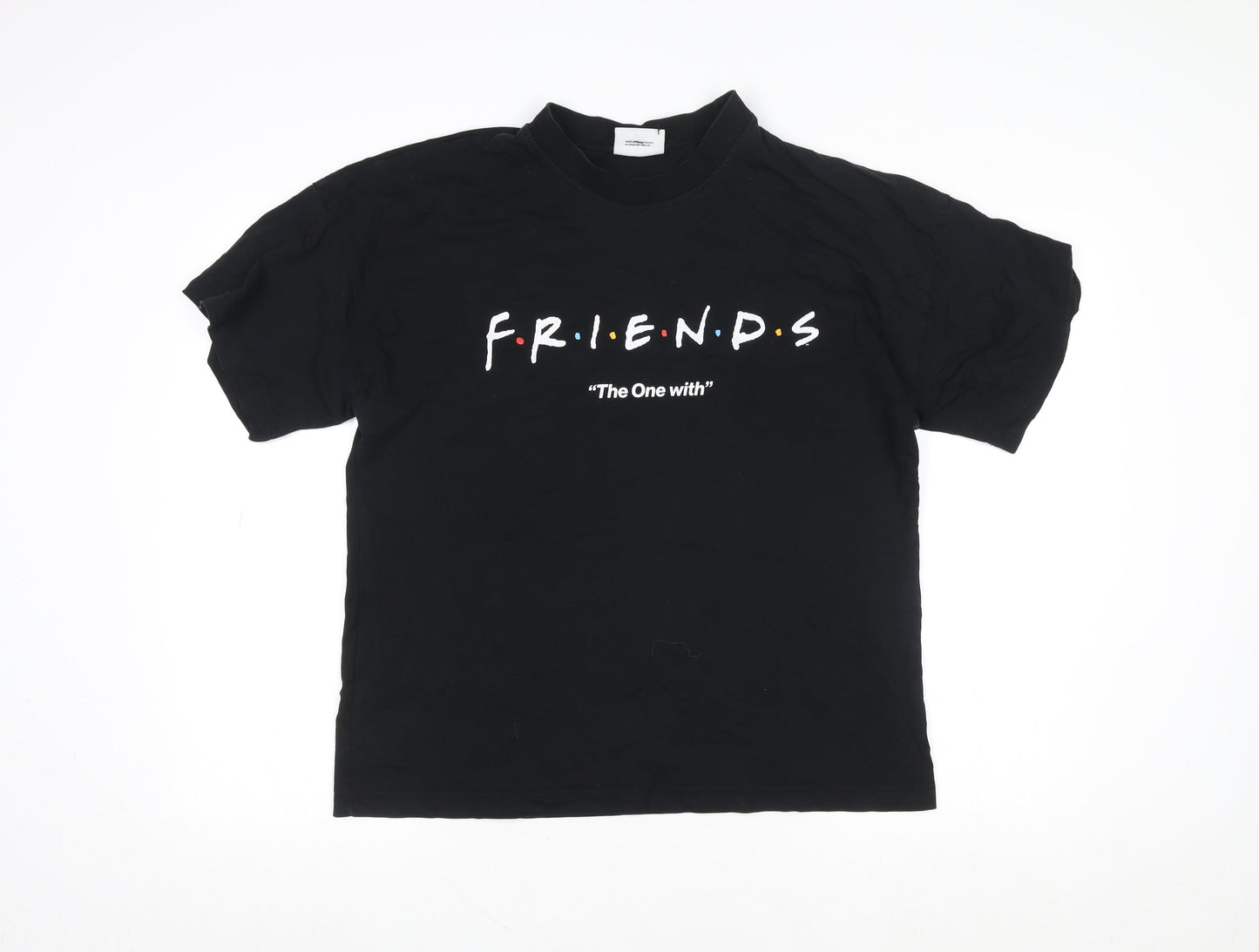 Womens UK Size 12 George Black Basic T-Shirt