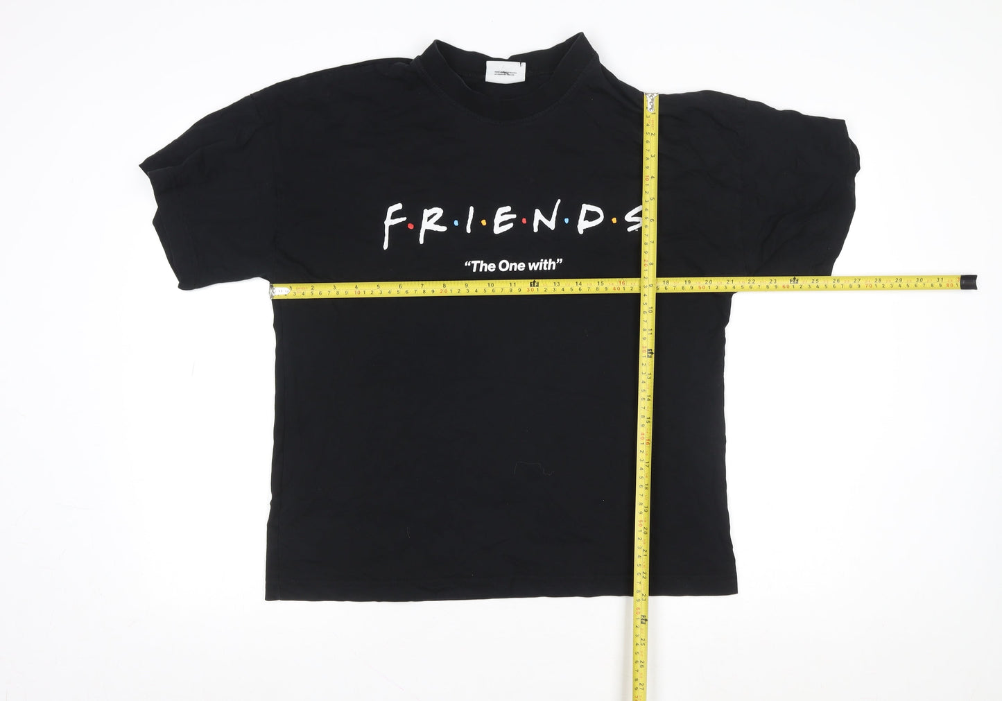 Womens UK Size 12 George Black Basic T-Shirt