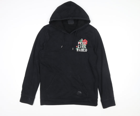 Womens UK Size M Project X Paris Black Pullover Hoodie