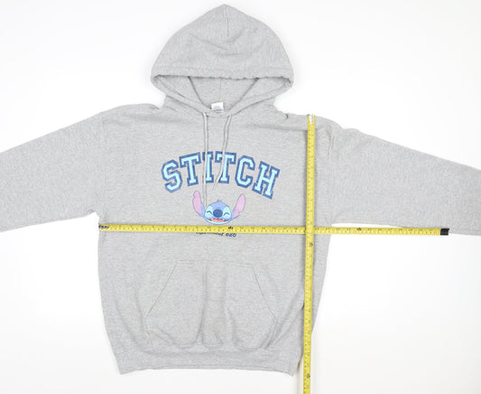 Womens UK Size M Disney Grey Pullover Hoodie