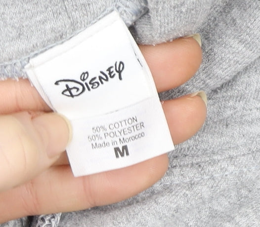Womens UK Size M Disney Grey Pullover Hoodie
