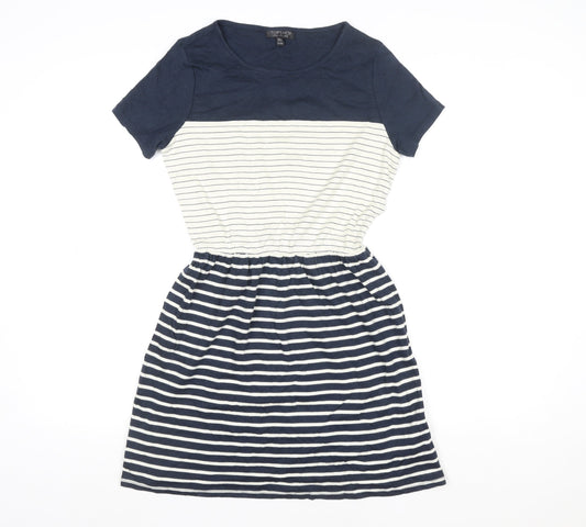 Womens UK Size 8 Topshop Fit & Flare Dress