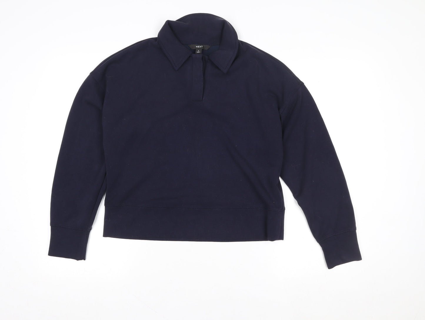 Womens UK Size S NEXT Blue Pullover Sweatshirt