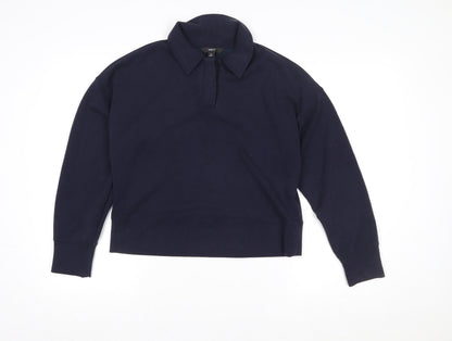 Womens UK Size S NEXT Blue Pullover Sweatshirt