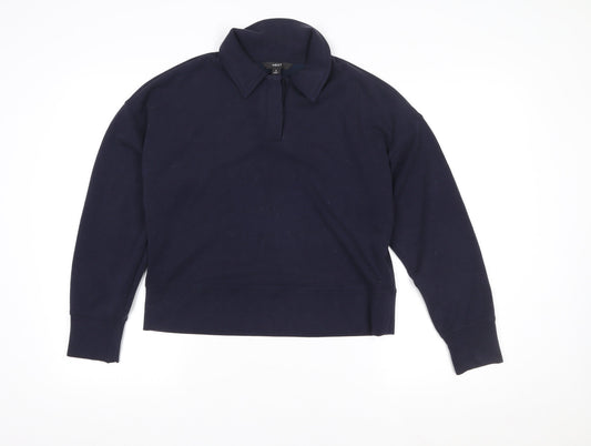 Womens UK Size S NEXT Blue Pullover Sweatshirt