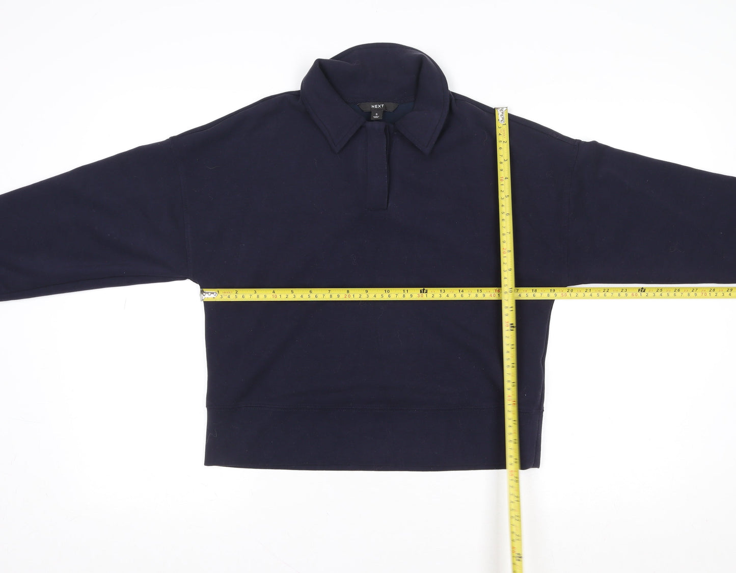Womens UK Size S NEXT Blue Pullover Sweatshirt