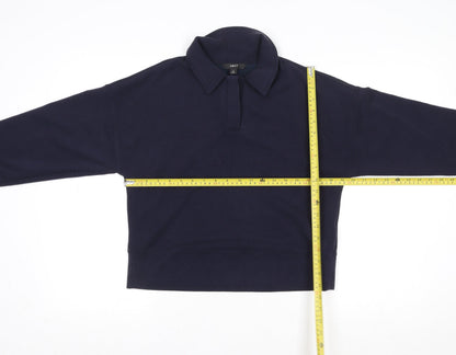 Womens UK Size S NEXT Blue Pullover Sweatshirt