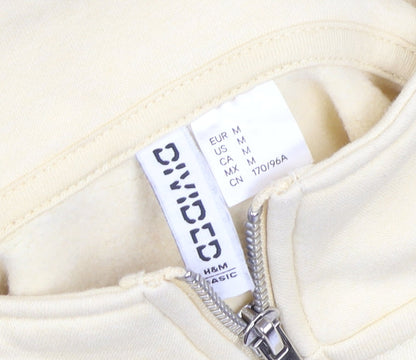 Womens UK Size M H&M Beige Pullover Sweatshirt