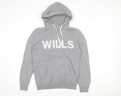 Womens UK Size XS Jack Wills Grey Pullover Hoodie