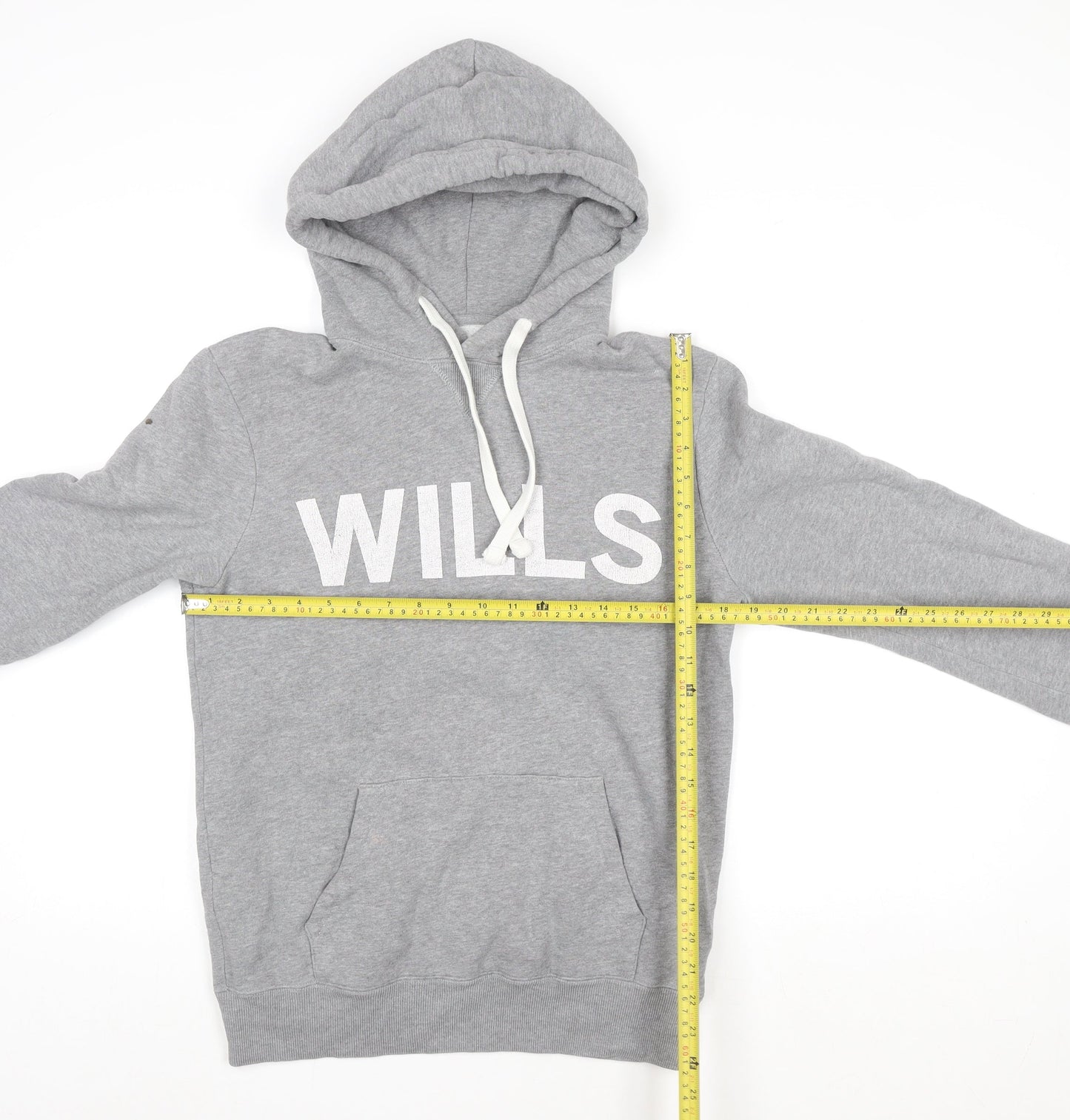 Womens UK Size XS Jack Wills Grey Pullover Hoodie