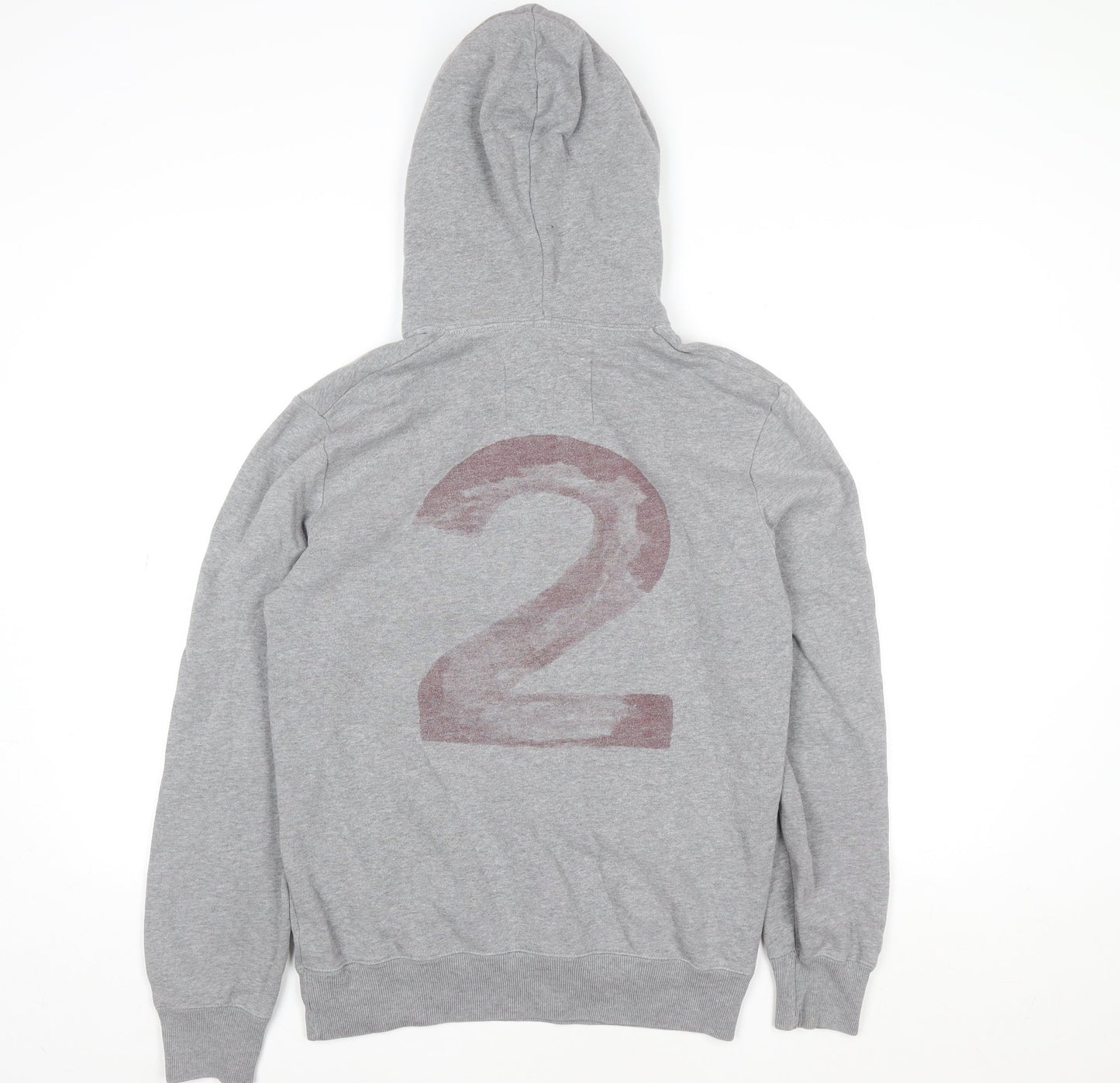 Womens UK Size XS Jack Wills Grey Pullover Hoodie