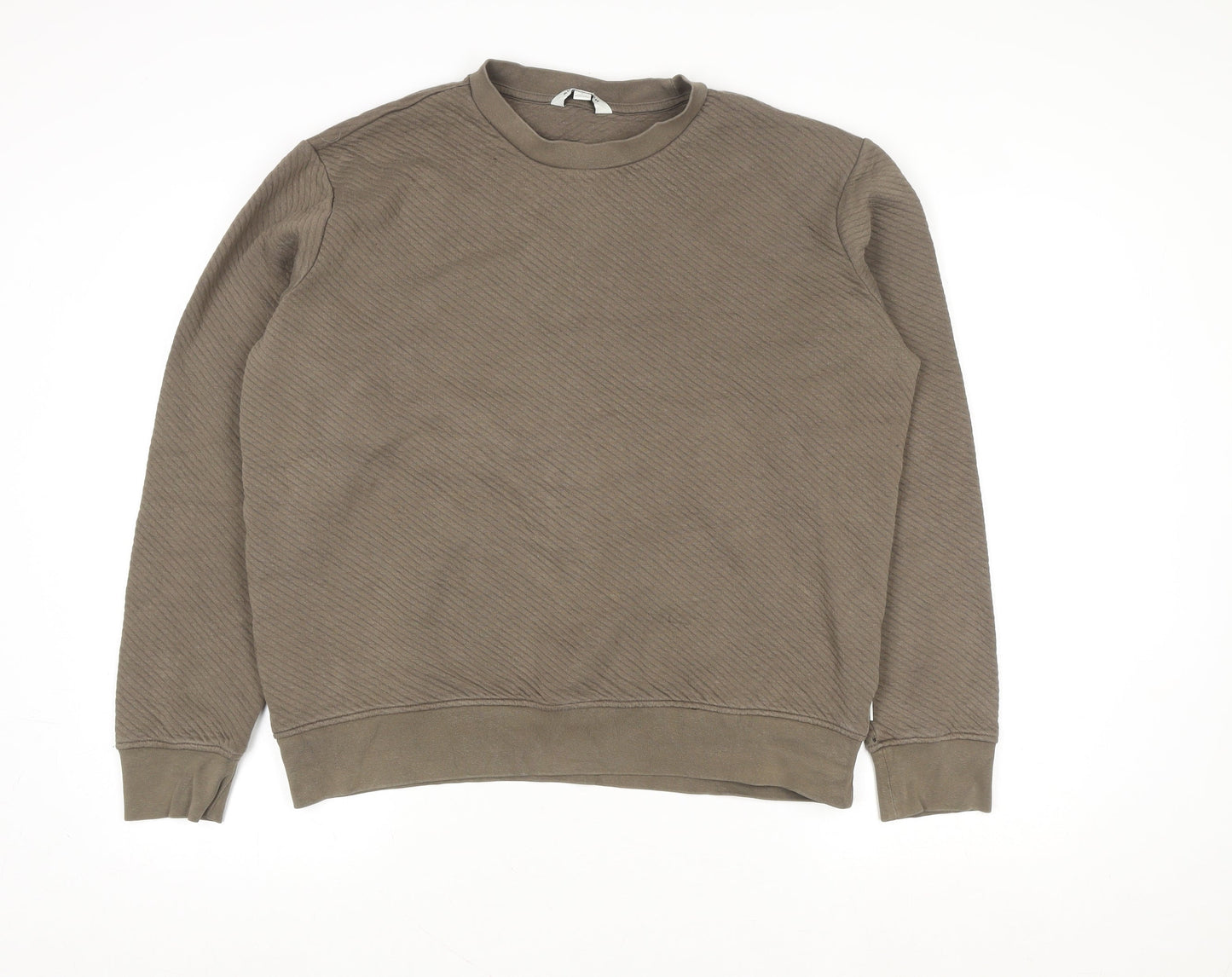 Womens UK Size L Marks and Spencer Brown Pullover Sweatshirt
