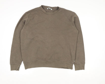 Womens UK Size L Marks and Spencer Brown Pullover Sweatshirt