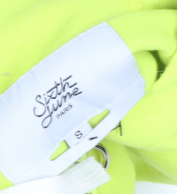 Mens UK Size S Sixth June Yellow Running & Jogging Gym & Training Jacket